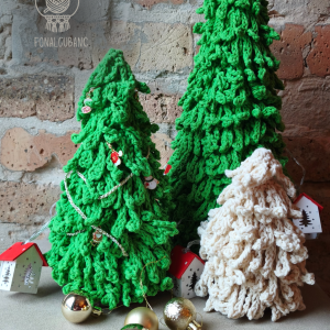 Horgolt karácsonyfa